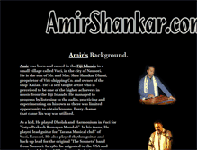 Tablet Screenshot of amirshankar.com